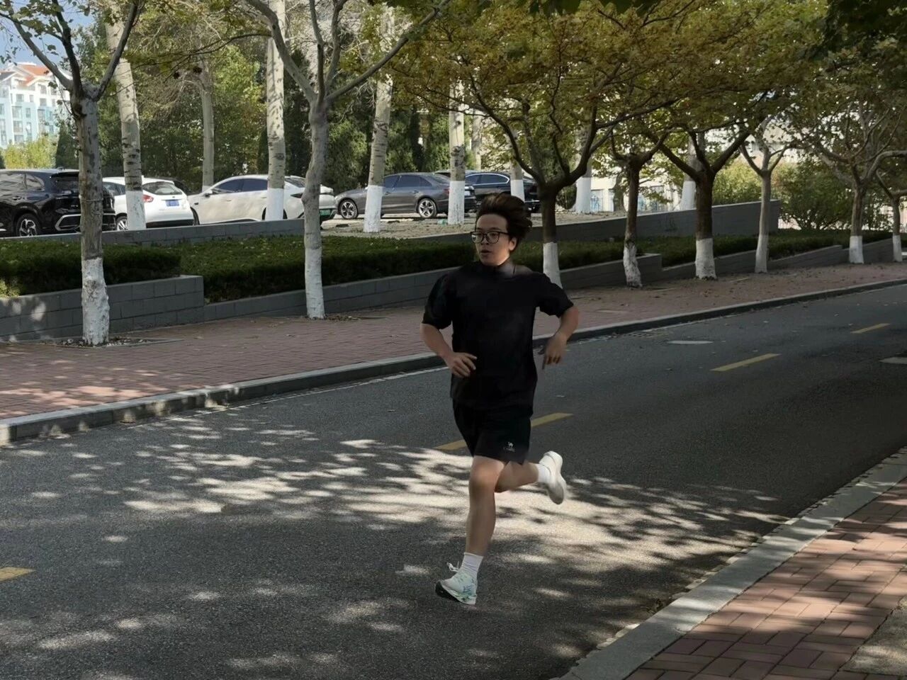 管理科学与工程学院开展万米接力活动3